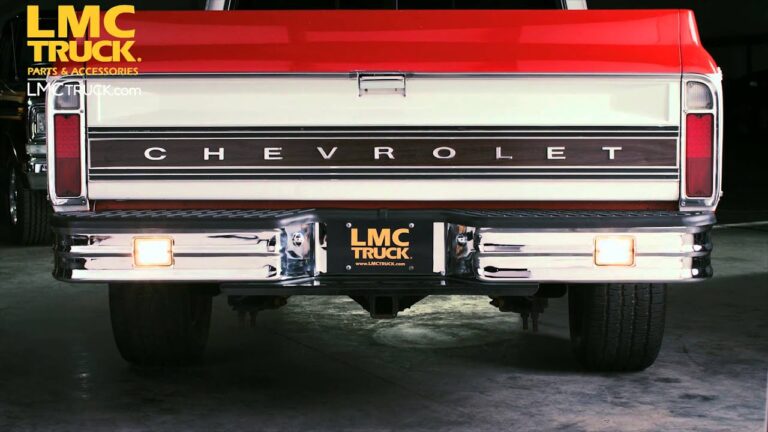 The Ultimate Guide to LMC Chevy Truck Parts: Fueling Your Classic Restoration Dream